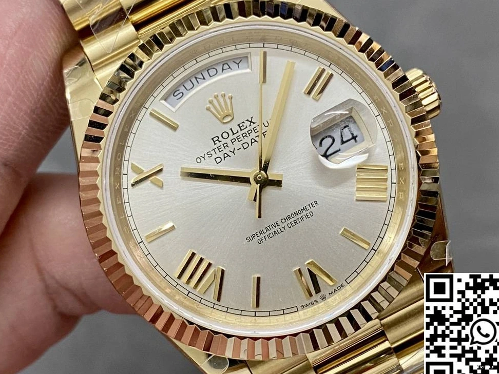 Rolex M228238-0042 Steel v5 Tungsten White Day Dial QF Factory Date 0113